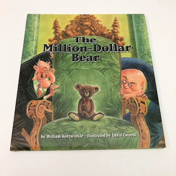 Vtg 1995 The Million Dollar Bear William Kotzwinkle Catrow Knopf - Picture 1 of 16